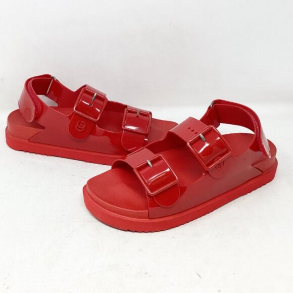 Gucci #F9BQP3 Rubber Mini Sandals Size 38 - Picture 1 of 8